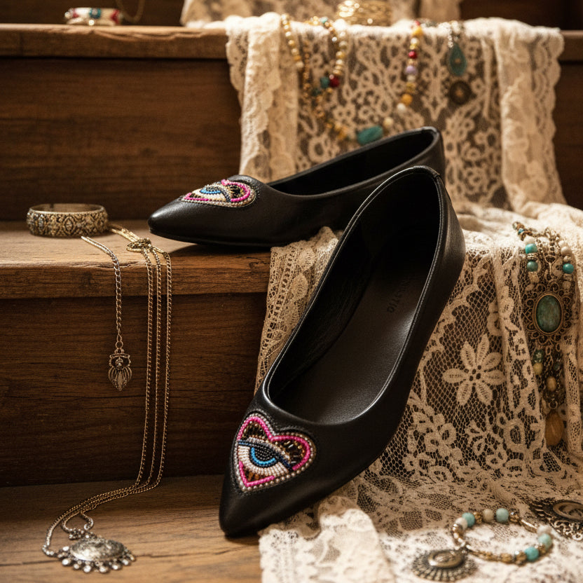 Gypsy gaze - pointed toes